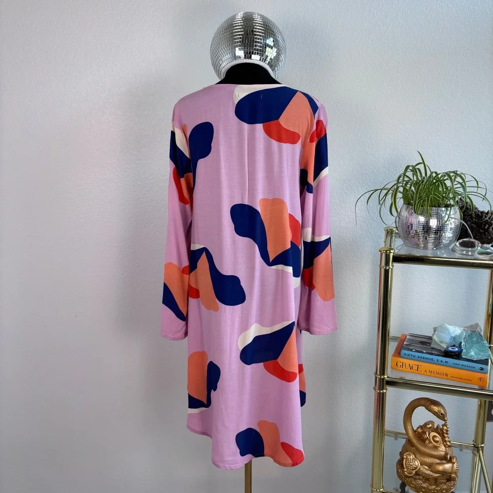 Mister Zimi Desert‎ Lily Billie Dress, AU 10 / US 6, Lilac Abstract Print Shift